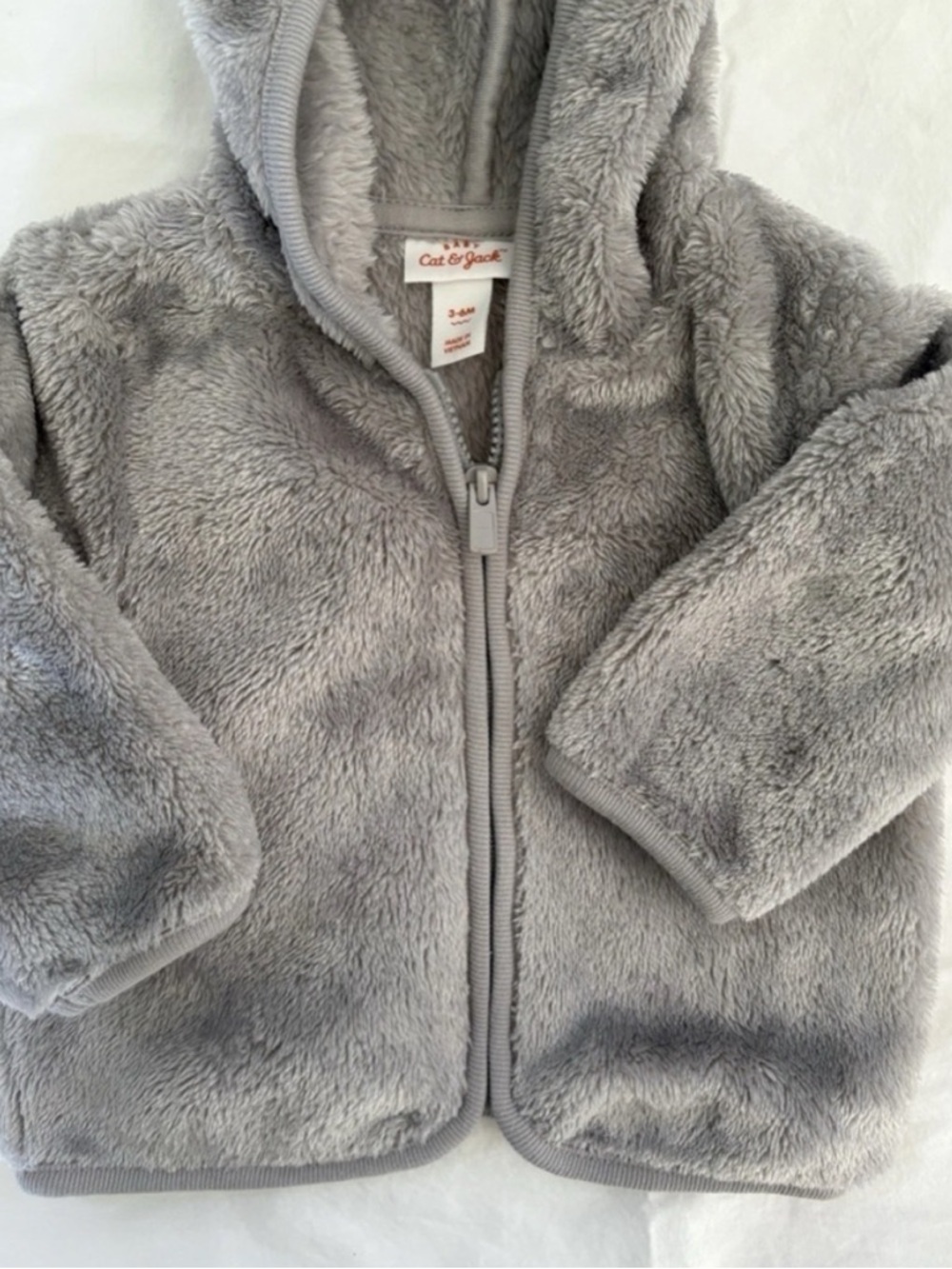 2pc 3-6 months - Cute Jacket and Cozy Rust One Piece -Fox - Picture 4 of 6